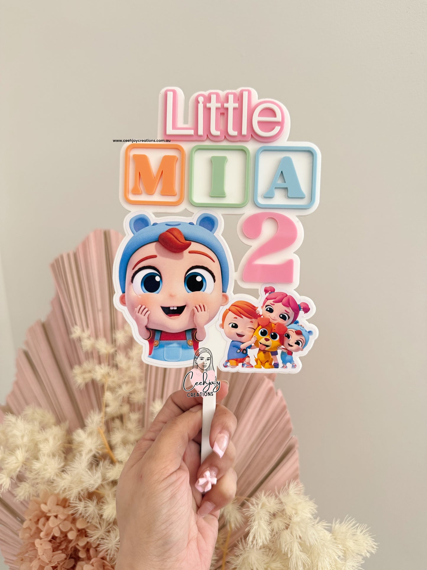 Little Angel Cake Topper