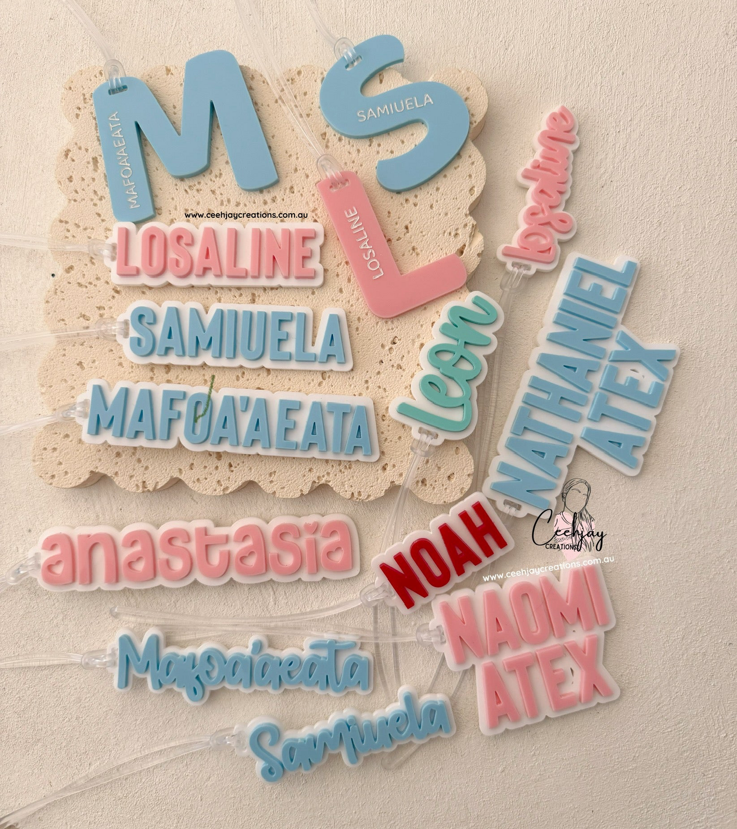 Bag Tags Keychain