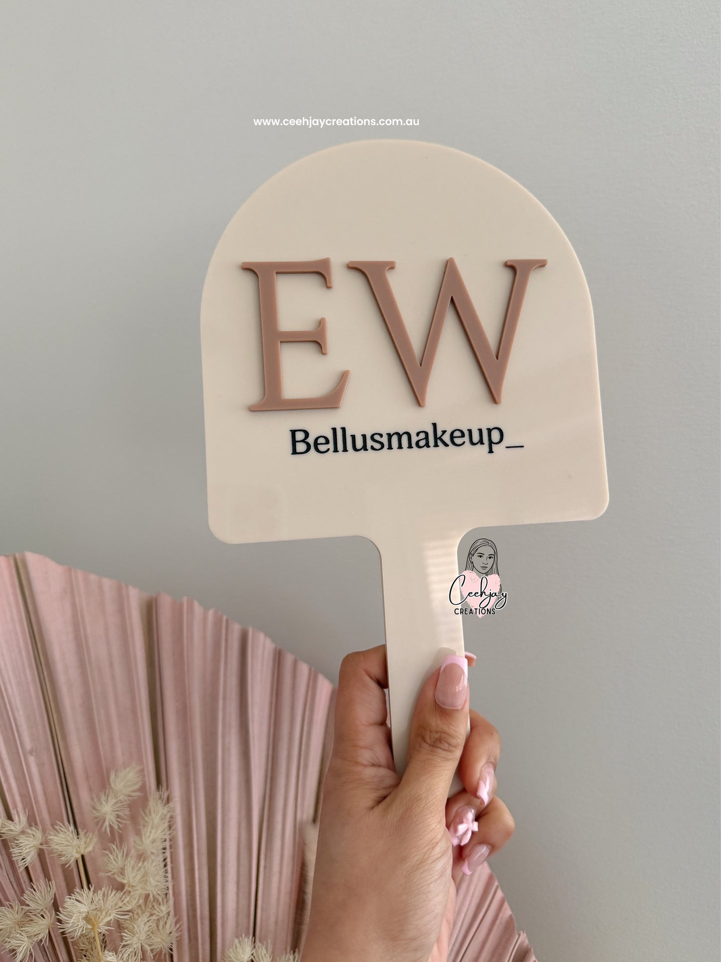 Handheld Mirror Customisable