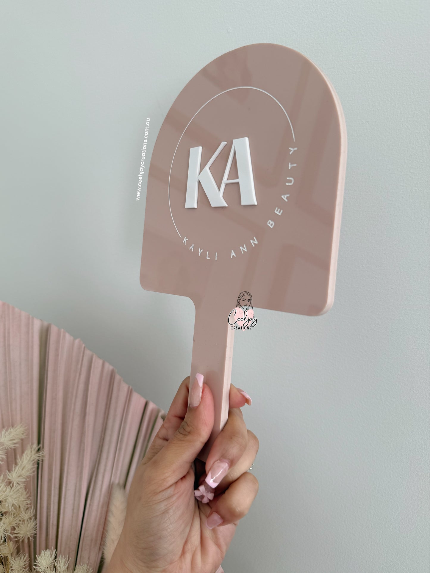 Handheld Mirror Customisable