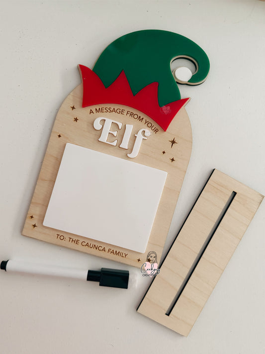Christmas Elf Message Board