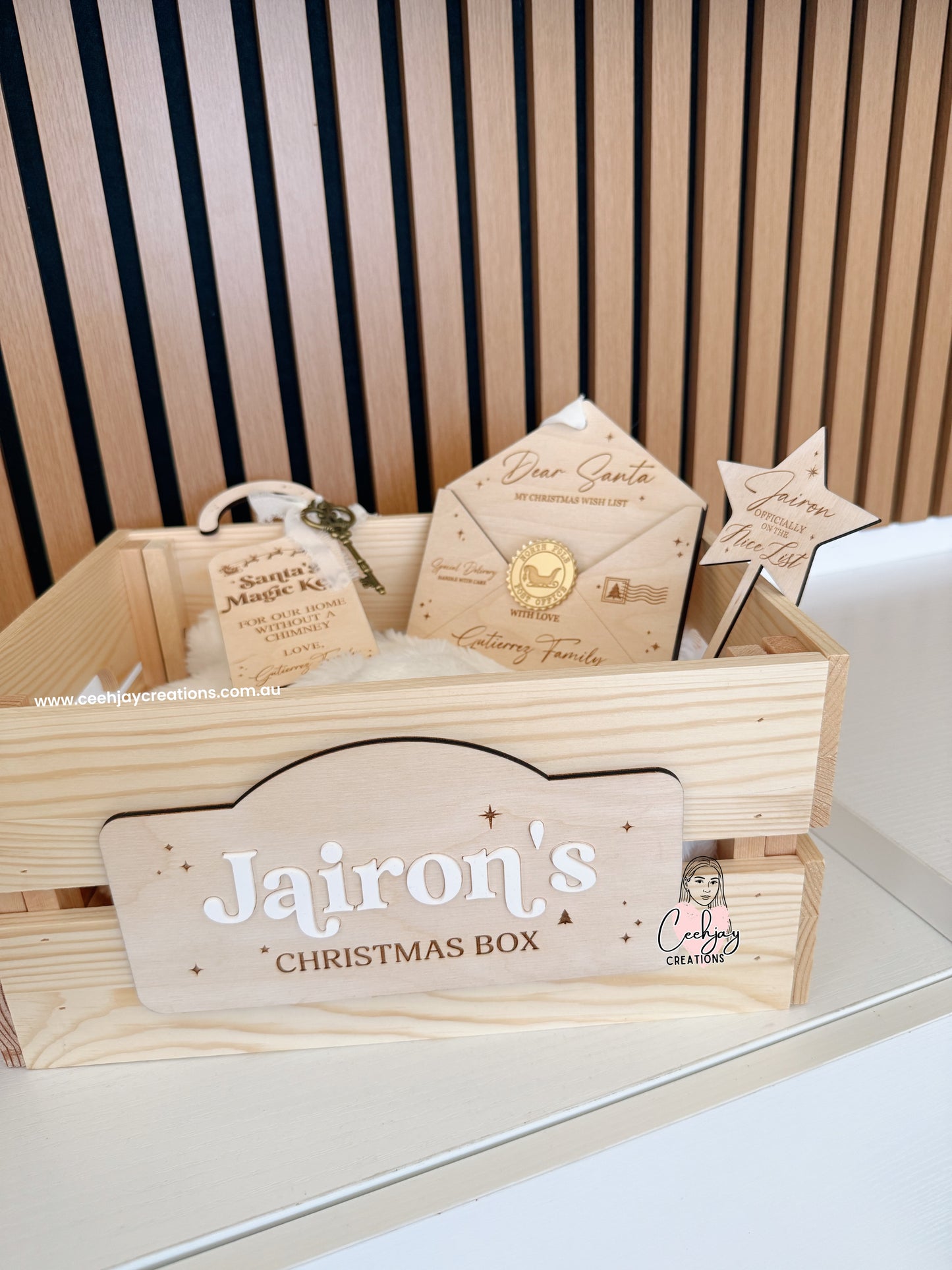 Christmas Box Crate