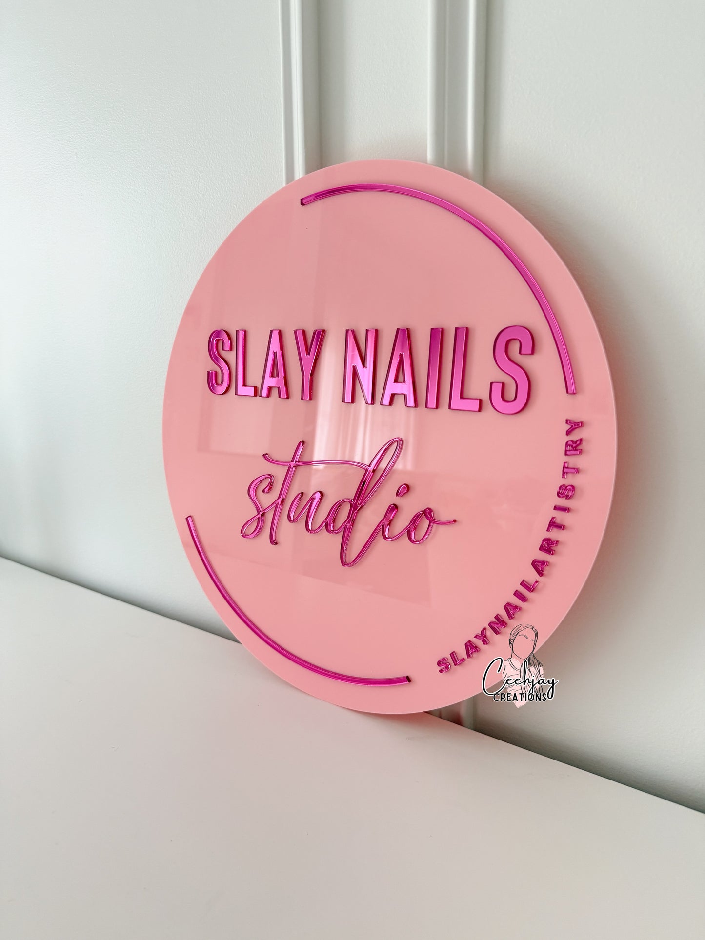 Business Sign - Round Shape