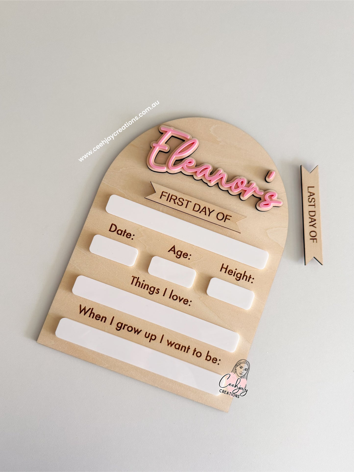 First Day Of Board - Arch Shape