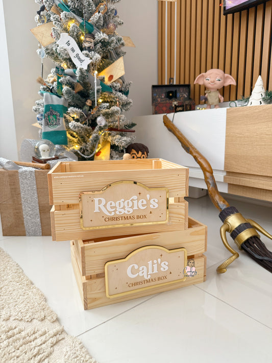 Christmas Box Crate