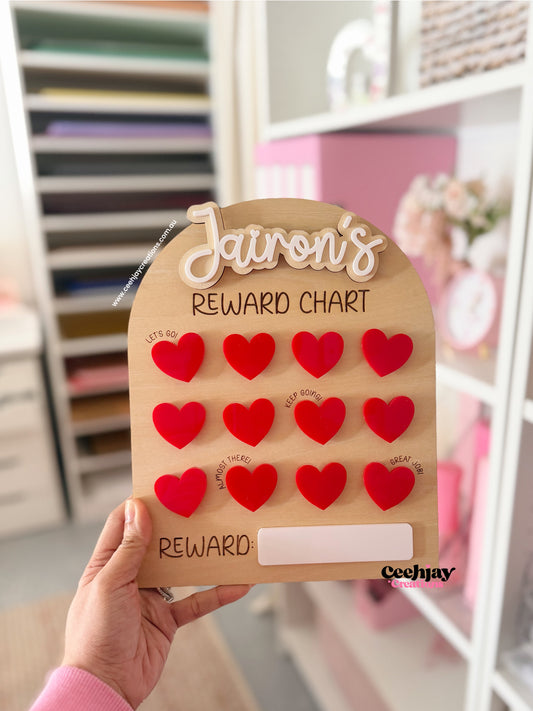 Reward Chart Heart