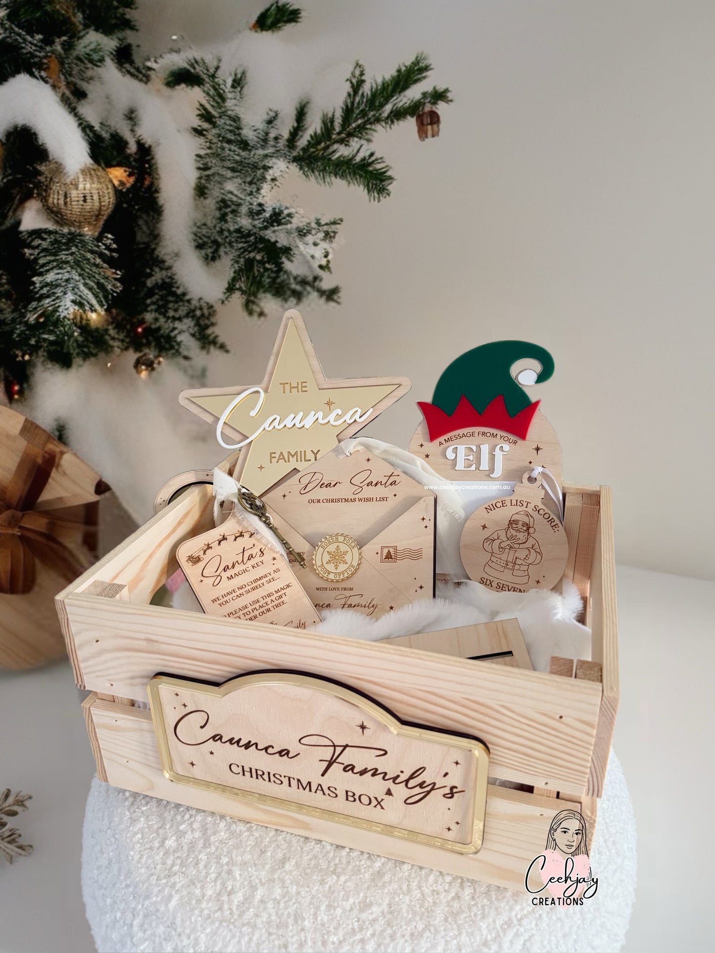Christmas Elf Message Board