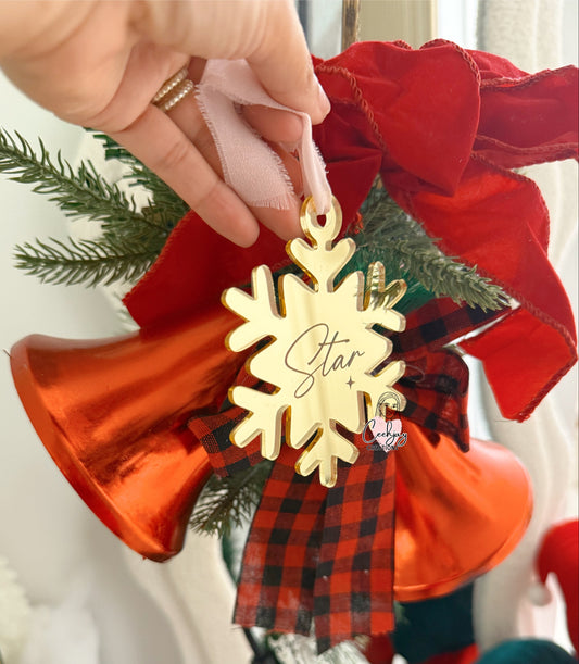 Snowflake Christmas Ornament