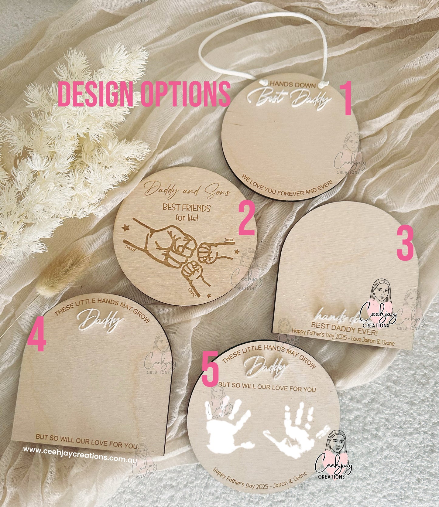 Father's Day Gift Plaques