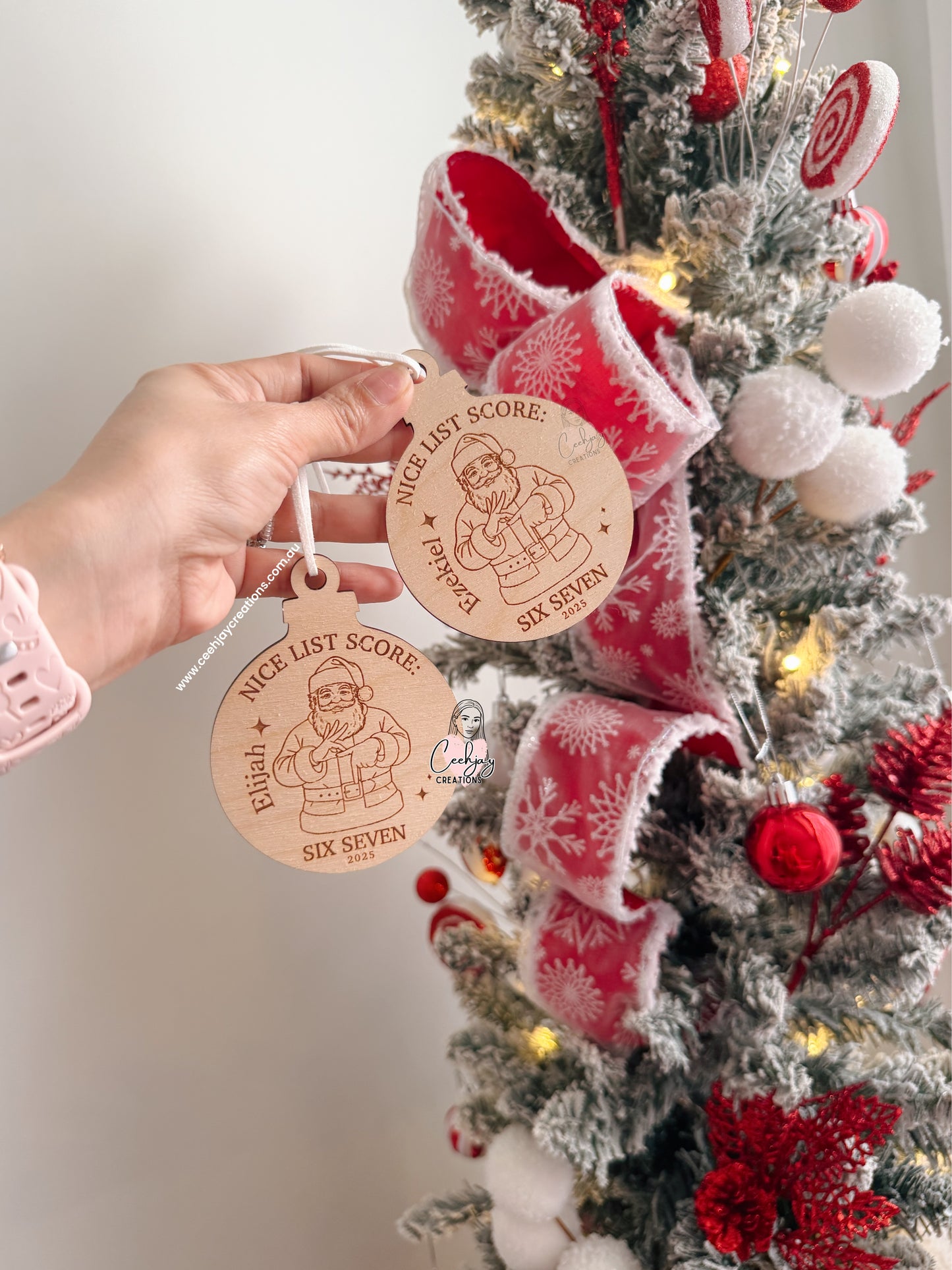 Six Seven Christmas Ornament