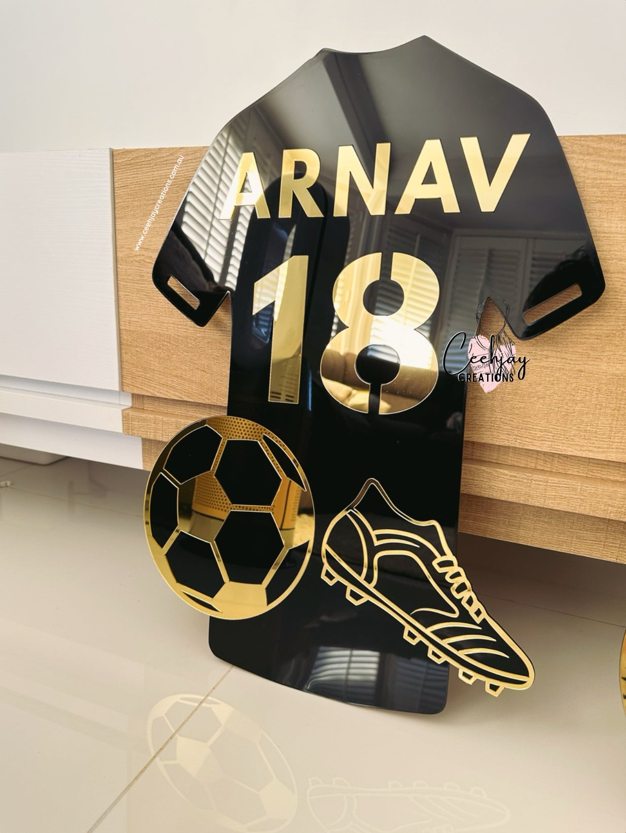 Soccer Name Sign