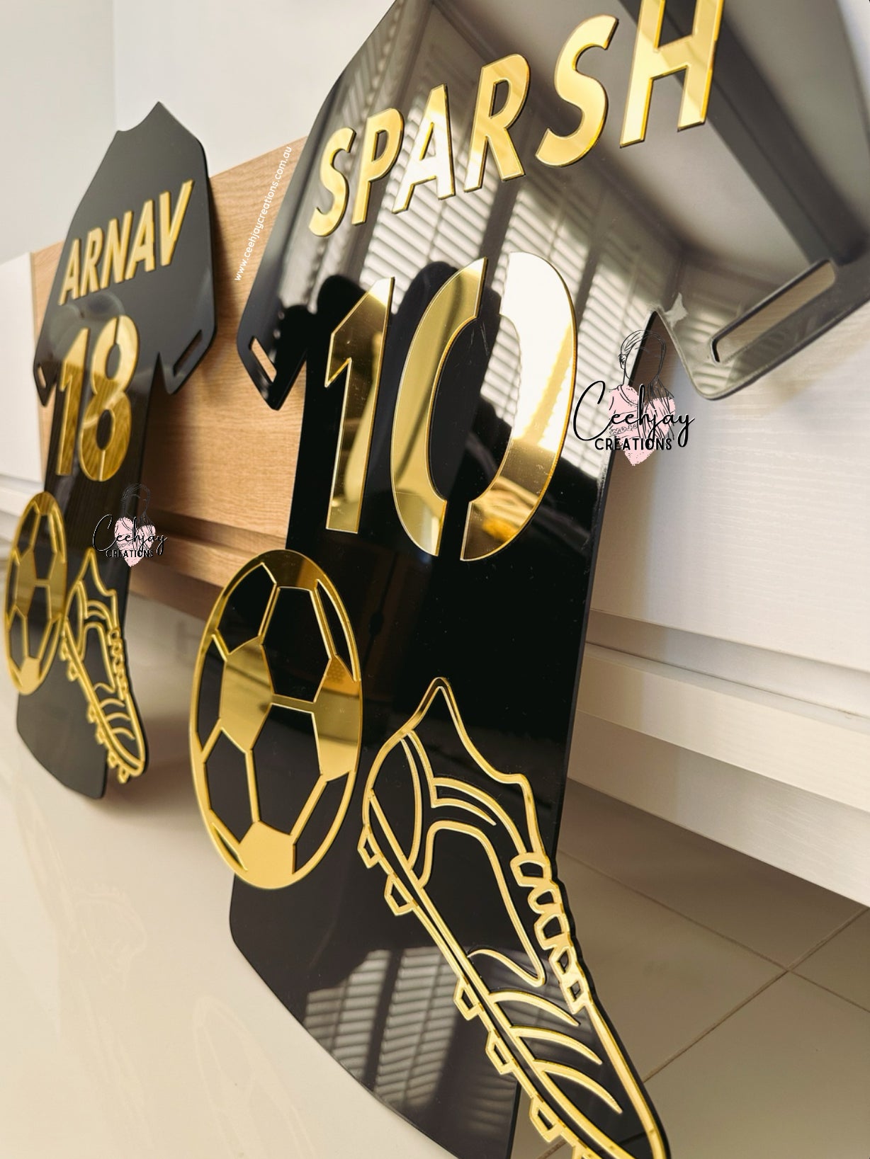 Soccer Name Sign