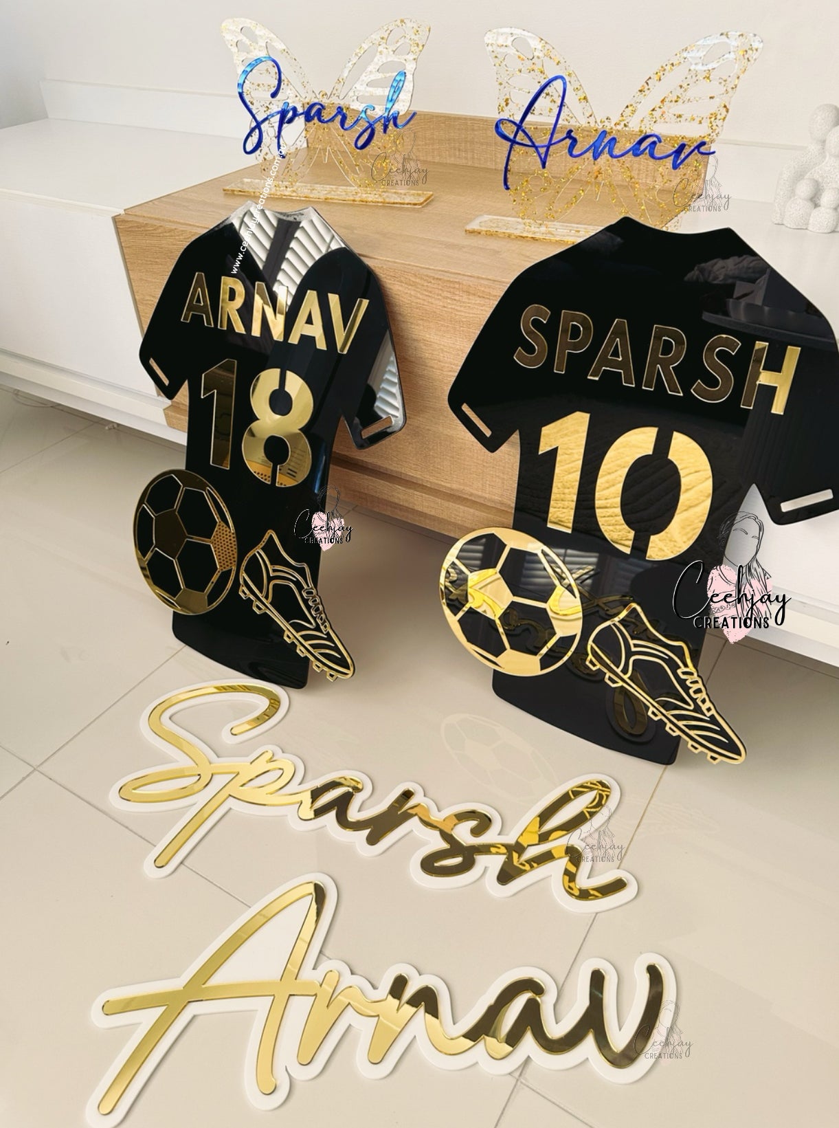 Soccer Name Sign