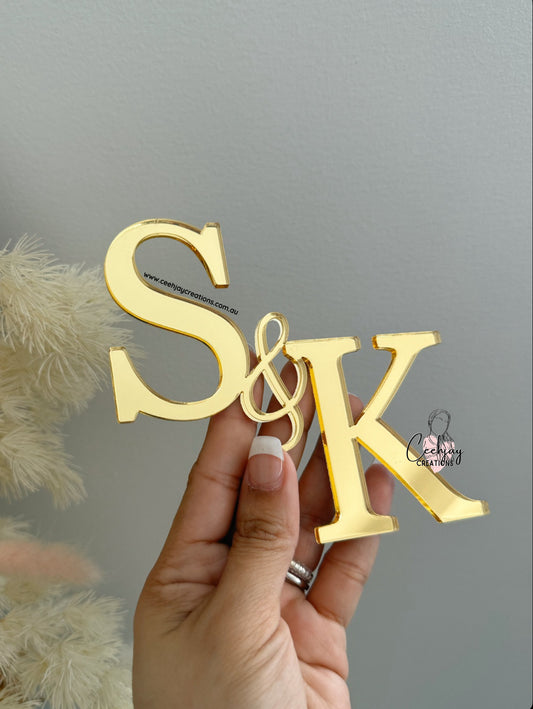 Acrylic Initials