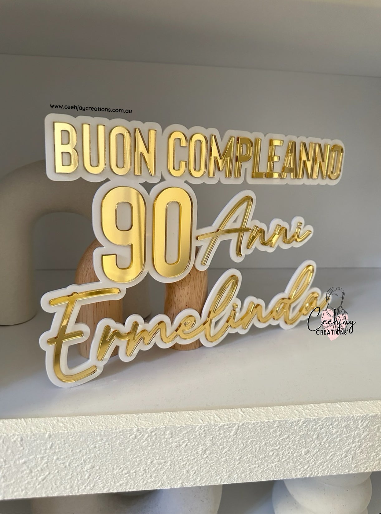 Name Sign - Double Layer