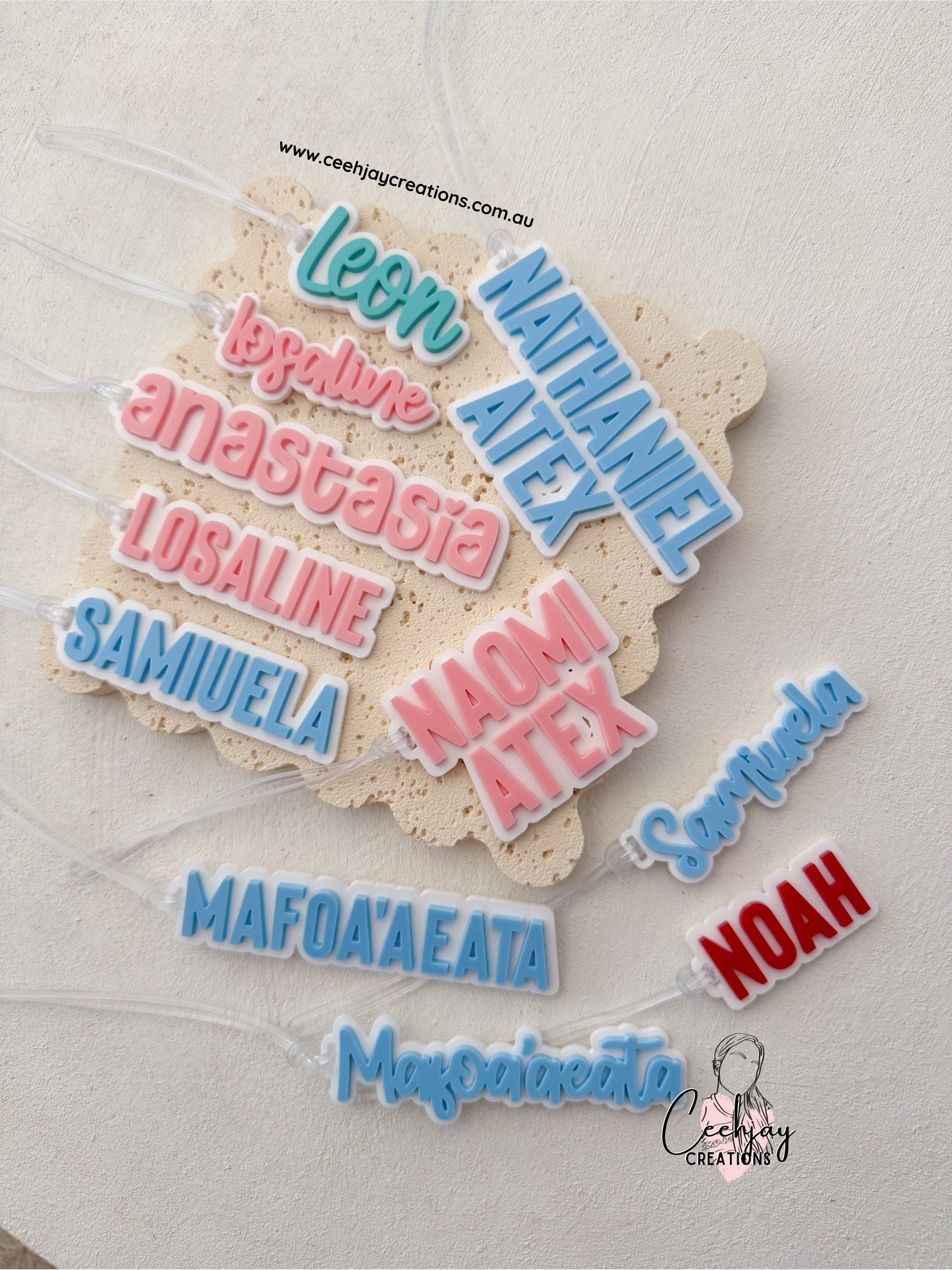 Bag Tags Keychain