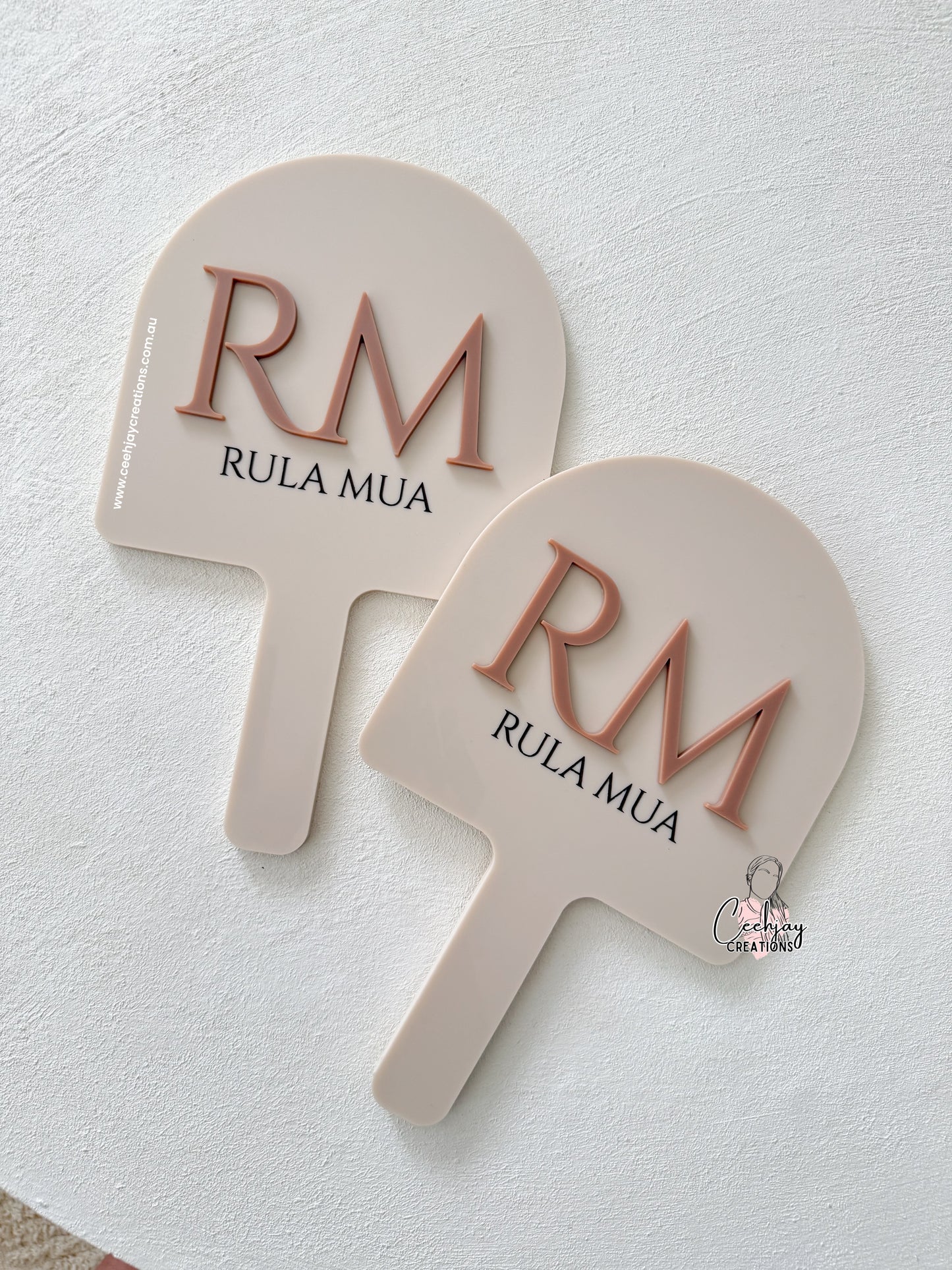 Handheld Mirror Customisable