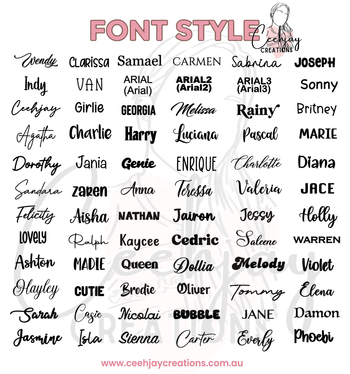 Business Name Watermark