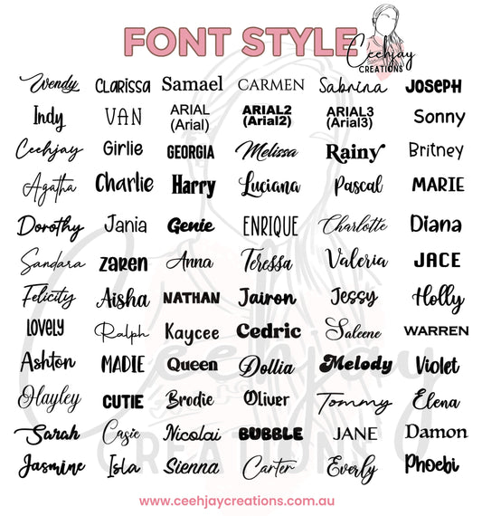 Tags (Square Shape)