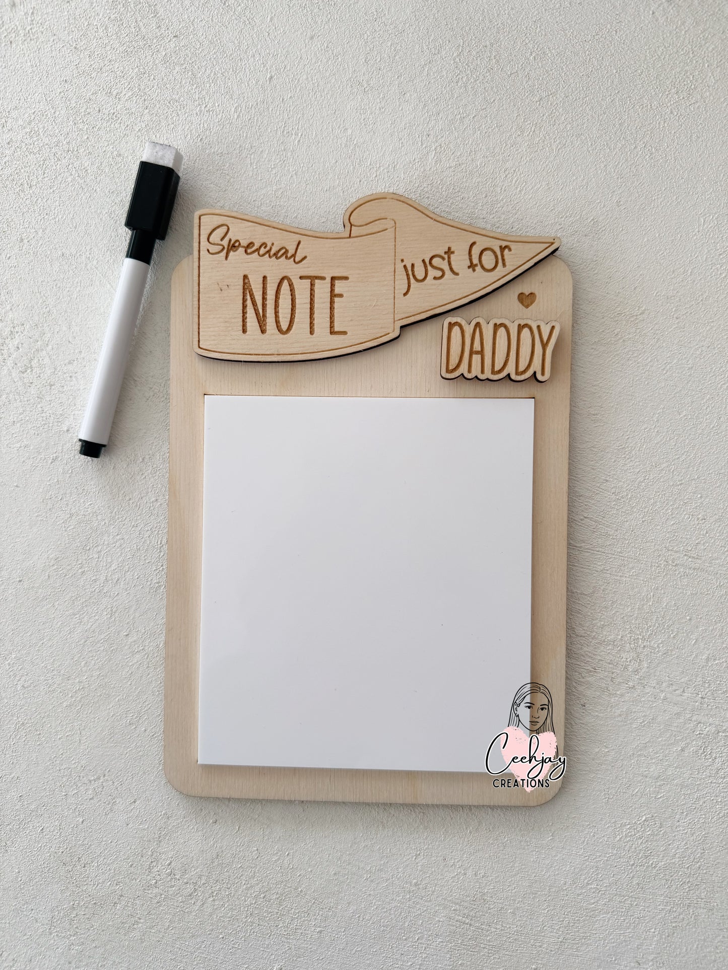 Special Note Fridge Magnet - Interchangeable