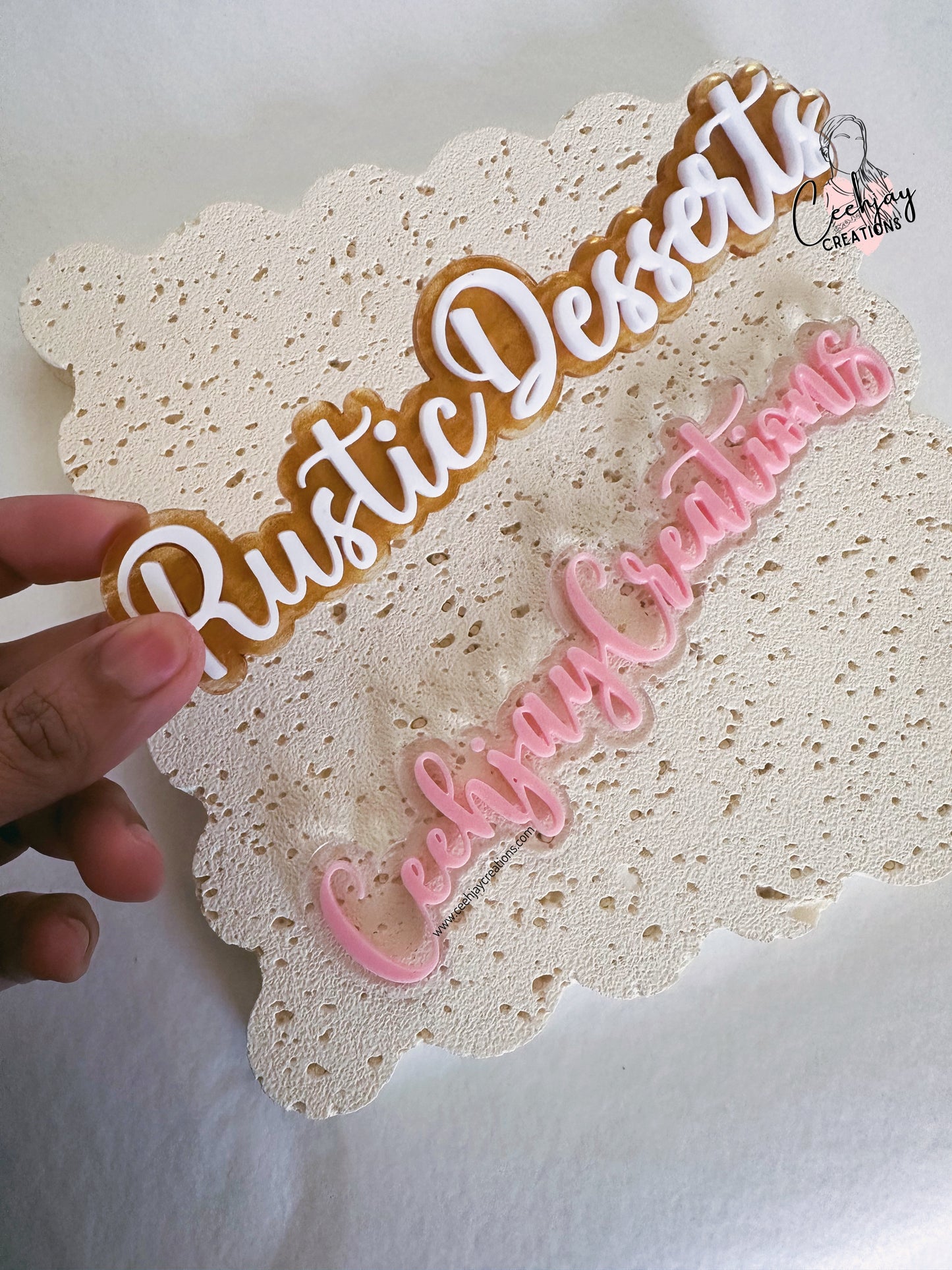 Business Name Watermark