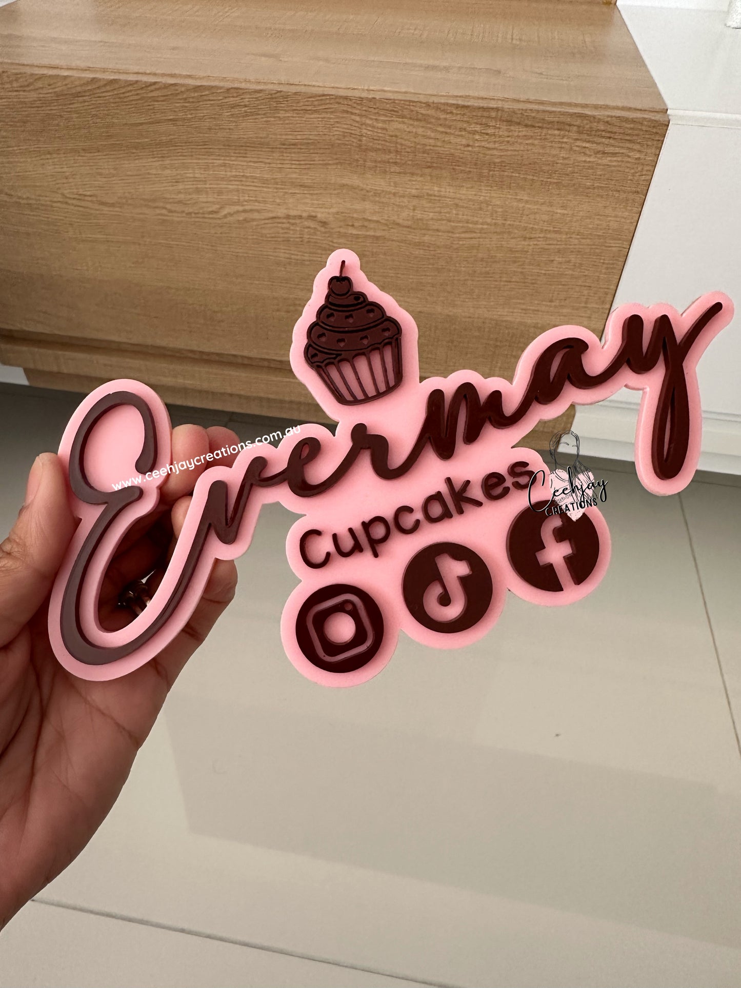 Business Name Watermark