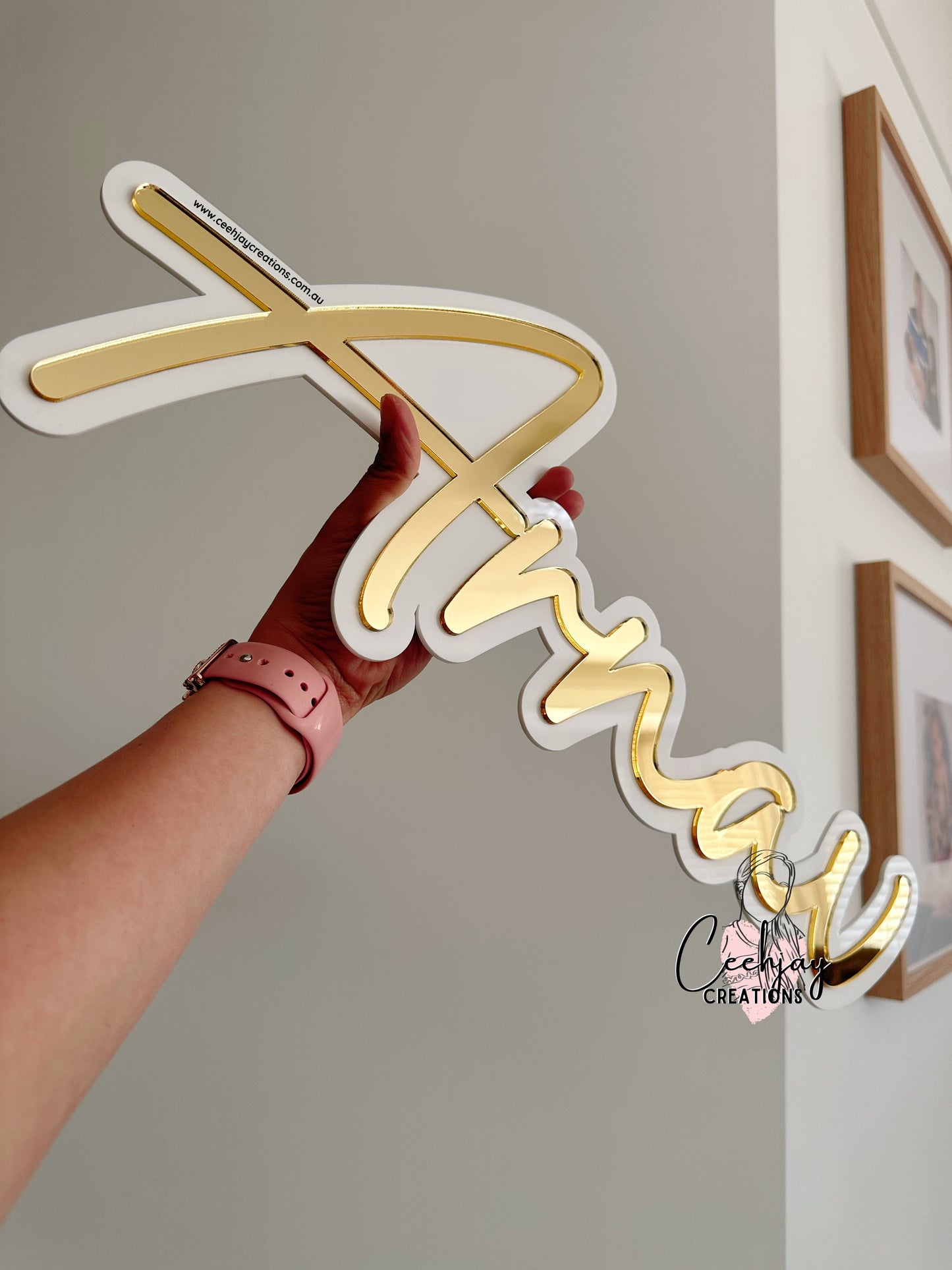 Name Sign - Double Layer