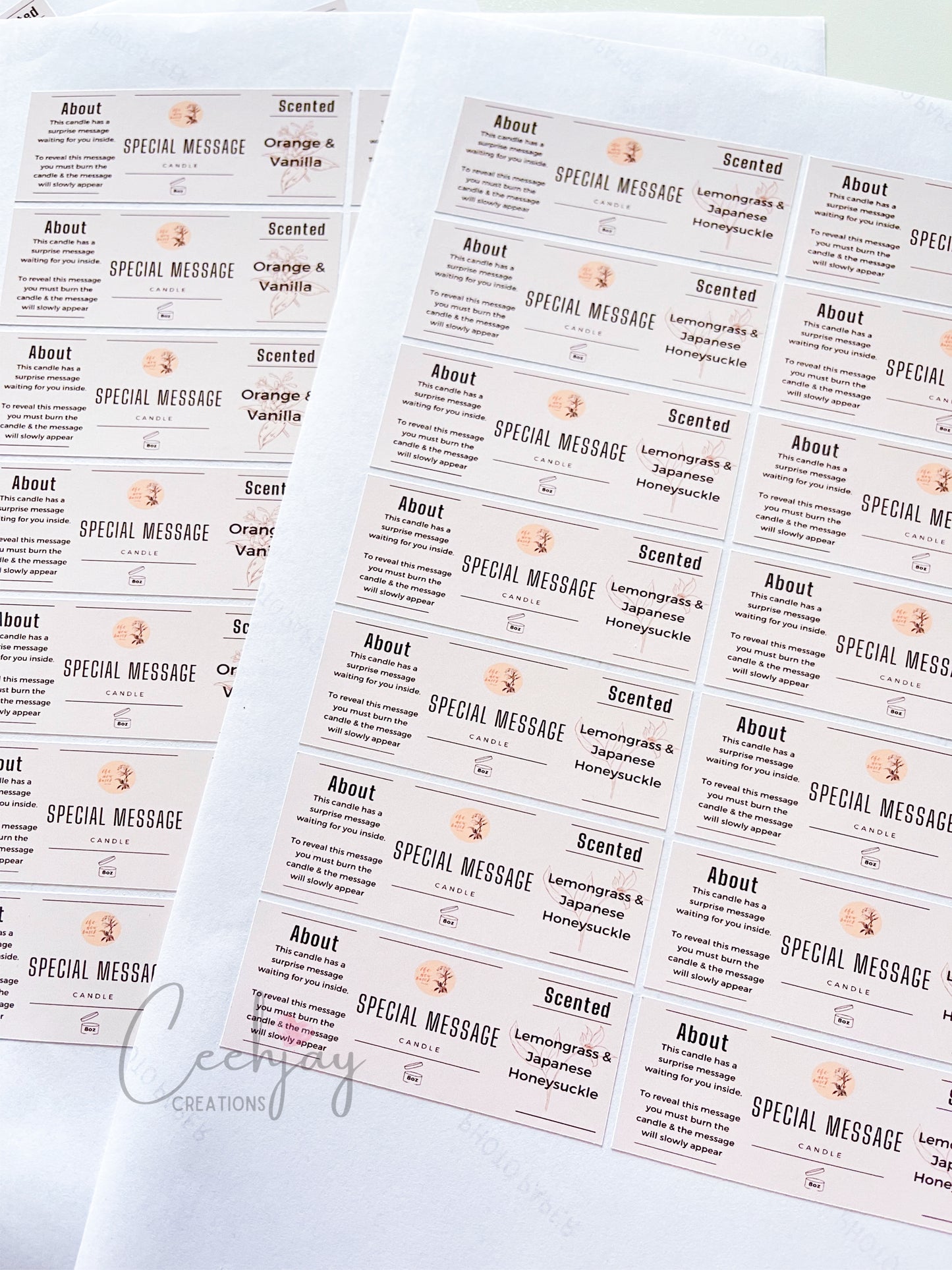 Stickers (Rectangle Shape)