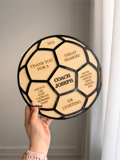 Soccer Coach Plaque