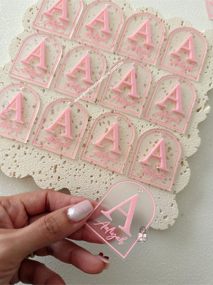 Acrylic Arch Tags