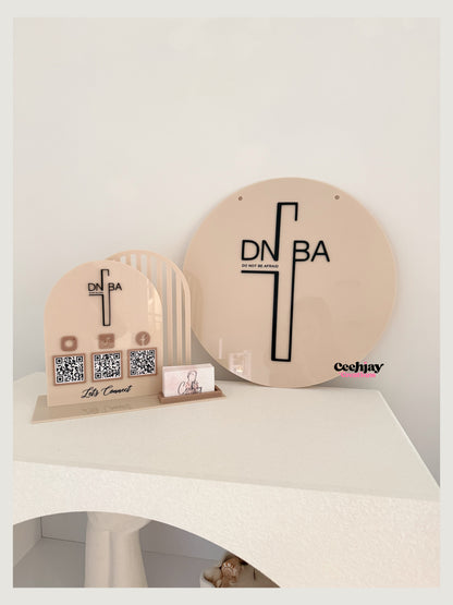 Business Logo Sign - Round Shape