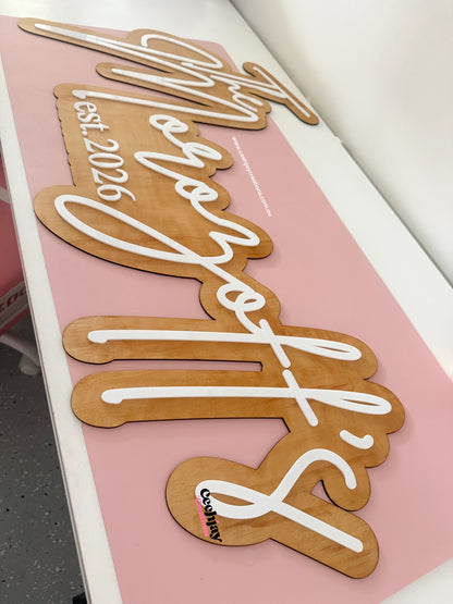 Family Name Sign
