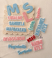 Bag Tags Keychain