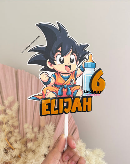 Baby Goku Cake Topper