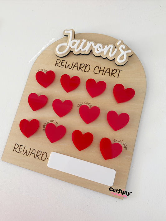 Reward Chart Heart
