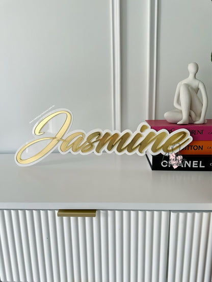 Name Sign - Double Layer