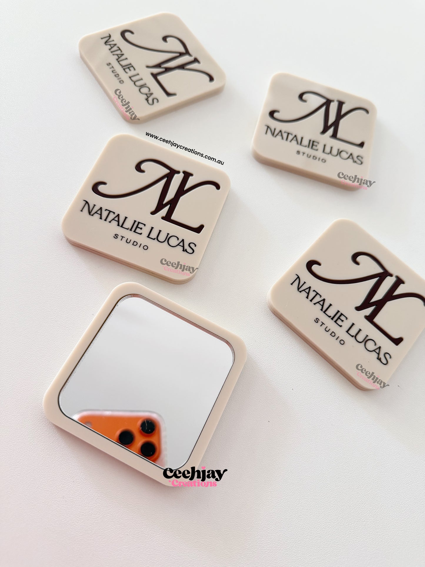 Pocket Mirror Personalised