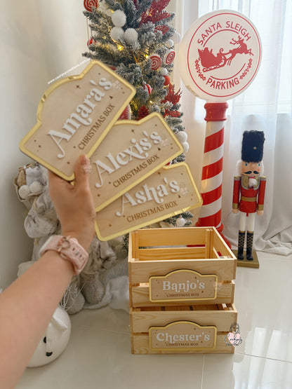 Christmas Box Crate