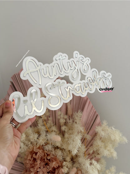 Custom Double Layer Sign