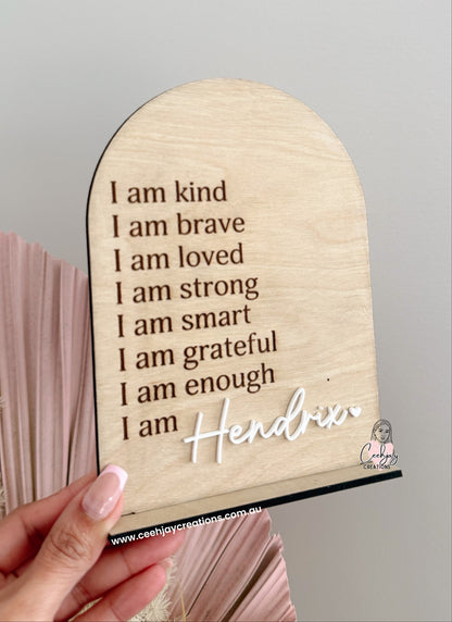 Affirmation - Arch Shape