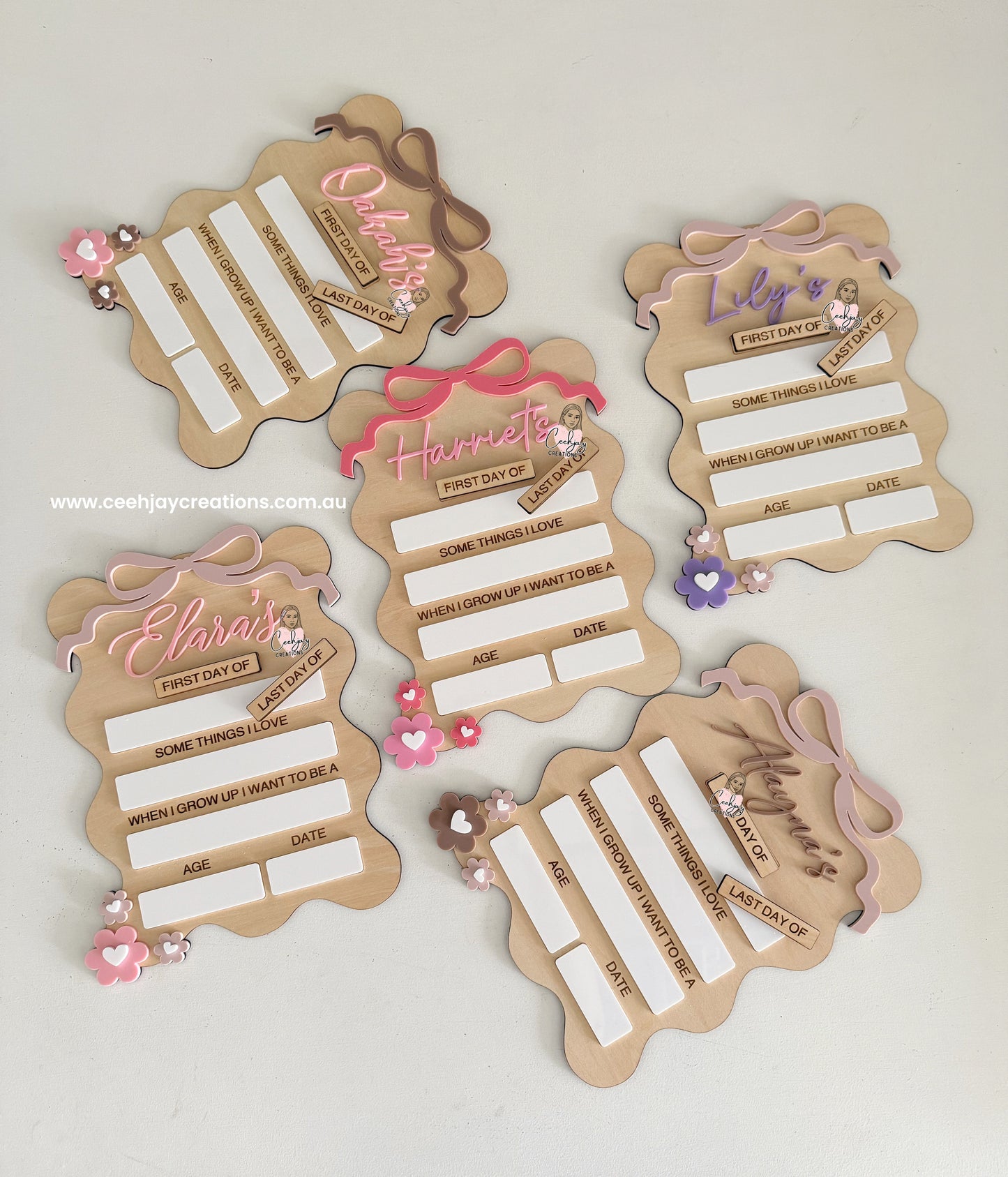 First Day Of Board - Wavy