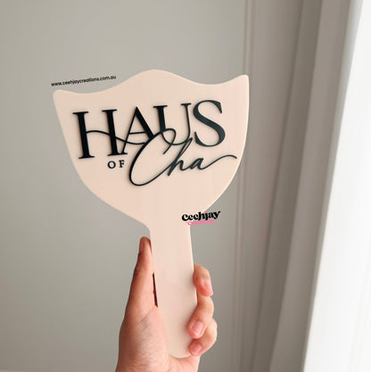 Handheld Mirror for Eyebrow & Eyelash