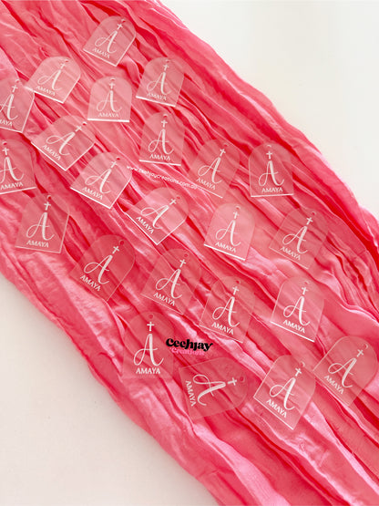 Acrylic Arch Tags