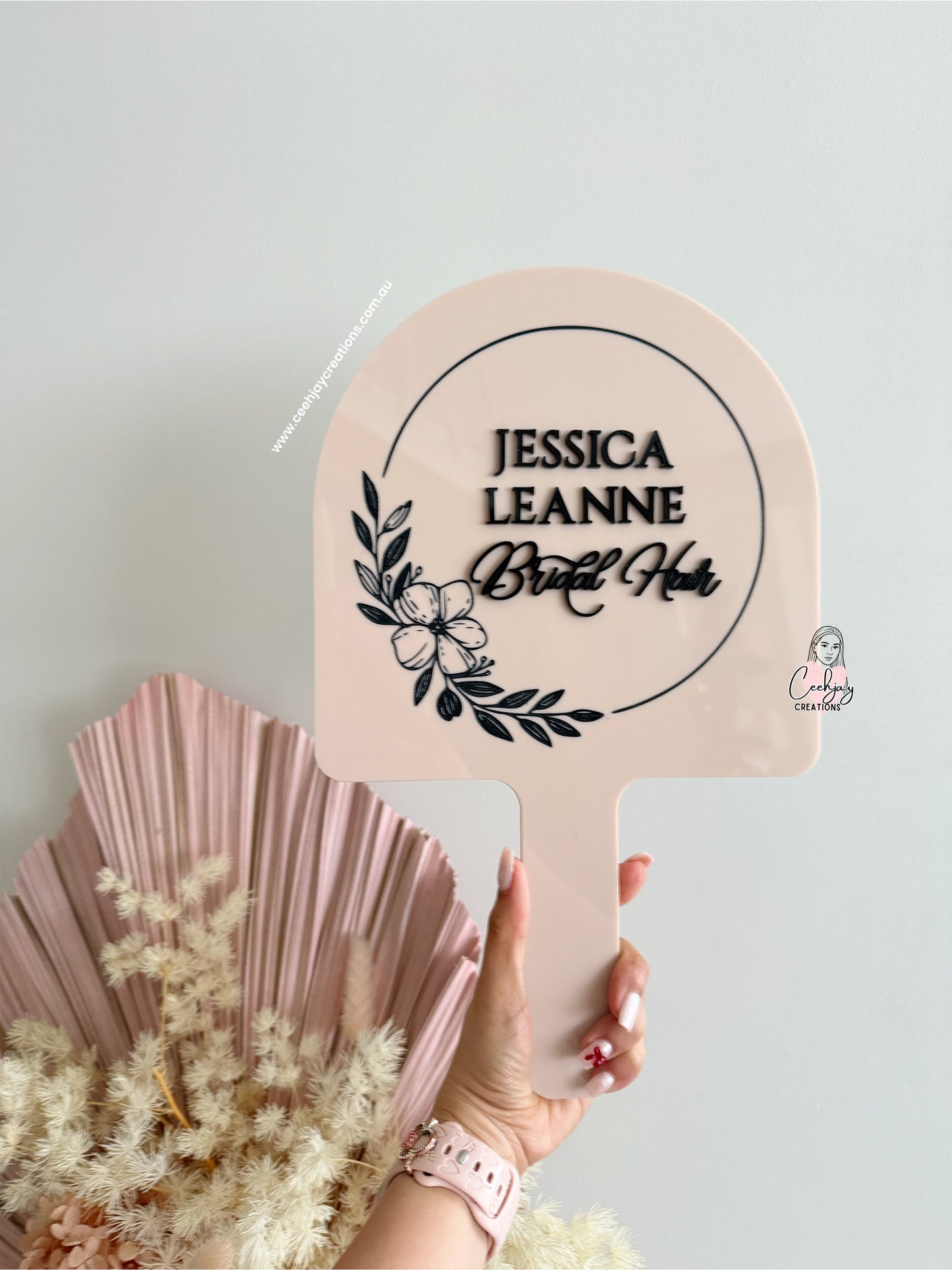 Handheld Mirror Customisable