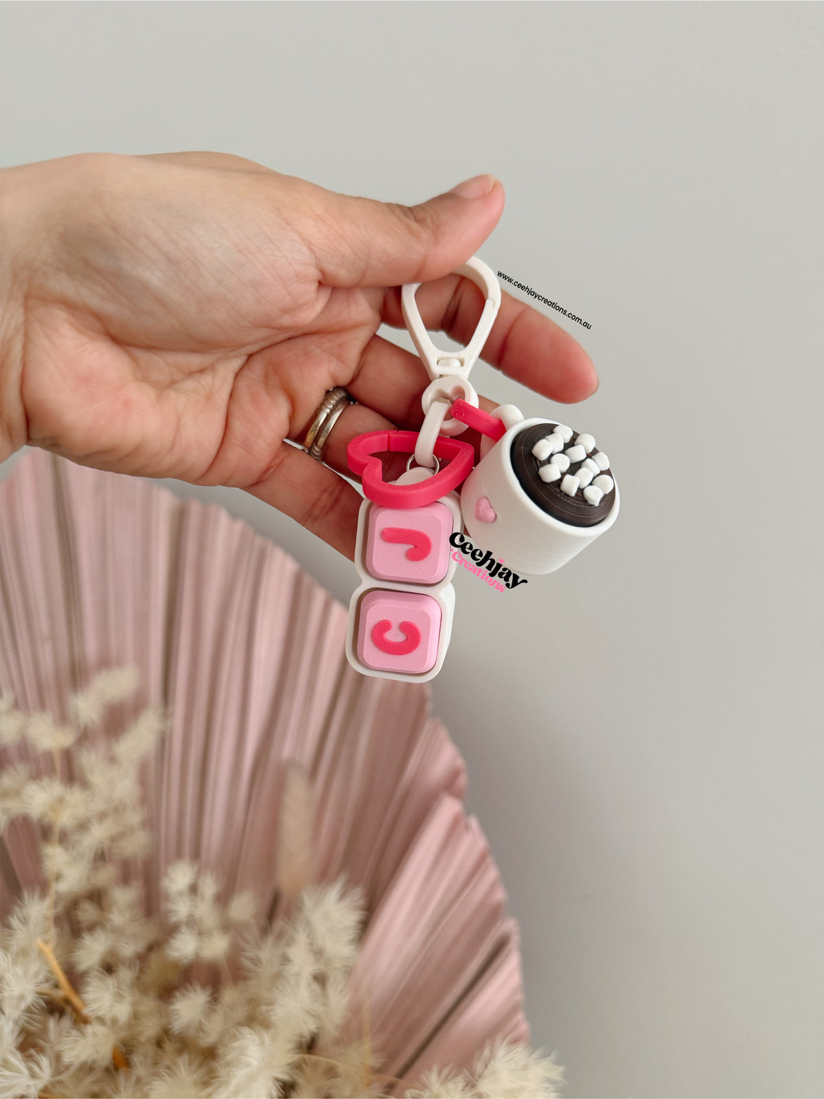 Name Clicker Fidget Keychain