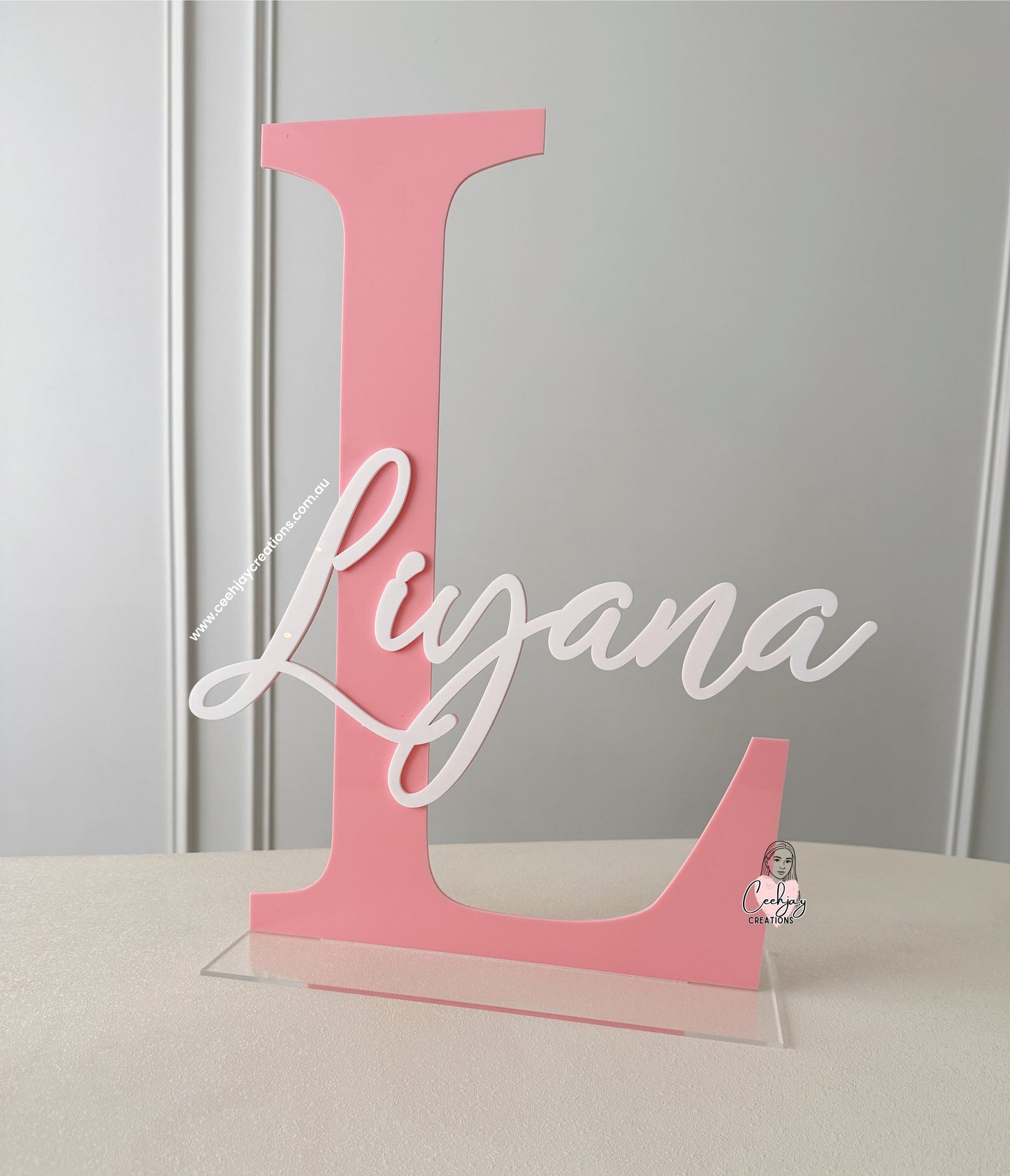 Letter Name Sign