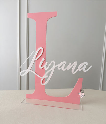 Letter Name Sign