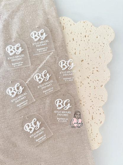 Acrylic Arch Tags