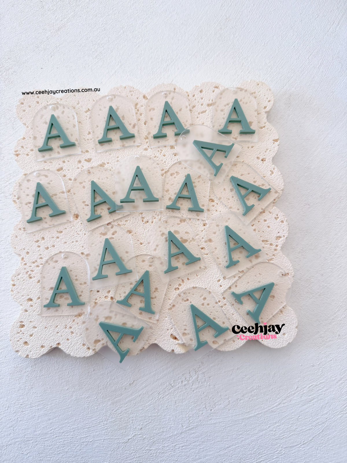 Acrylic Arch Tags