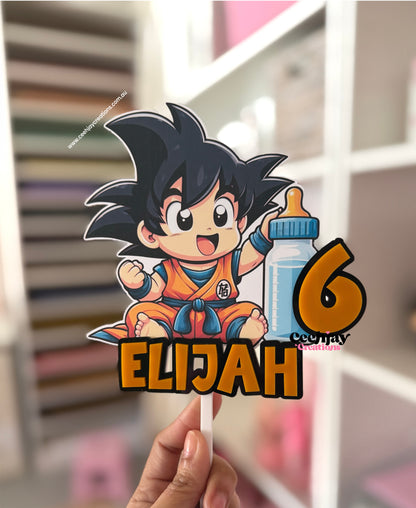 Baby Goku Cake Topper